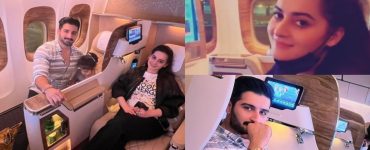 Aiman Khan and Muneeb Butt Pictures From Dubai Travel