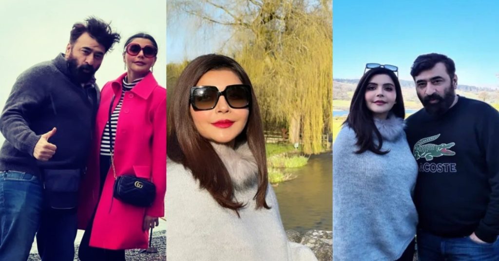 Nida Yasir Vacationing In UK with Husband Yasir Nawaz