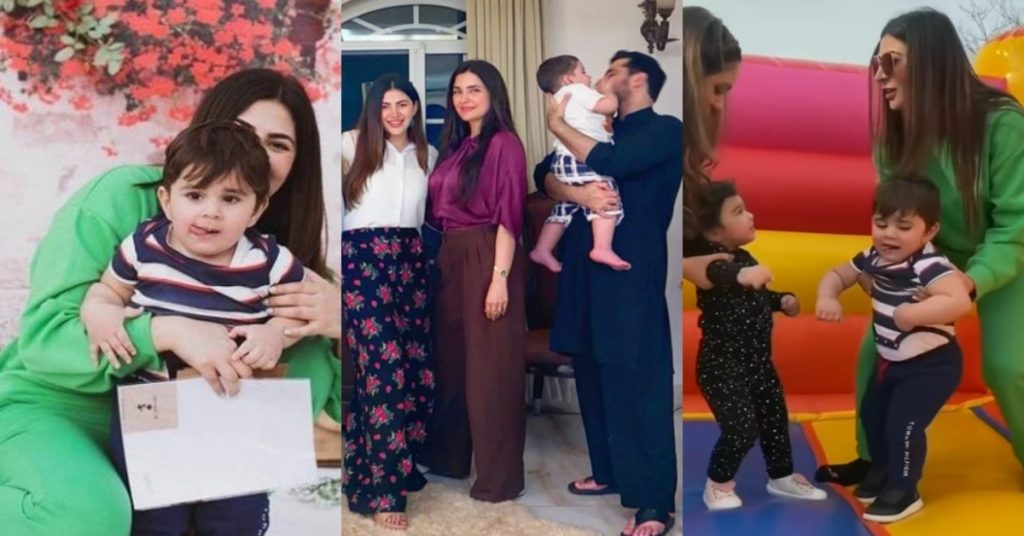 Naimal Khawar's New Adorable Pictures With Her Son