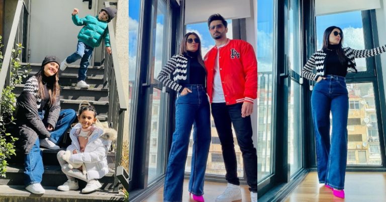 Ayeza Khan Latest Pictures with Family