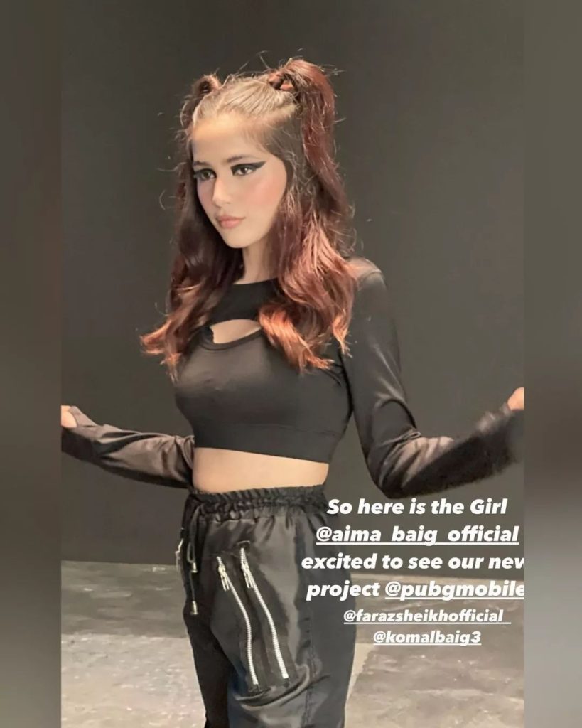 Public Makes Fun Of Aima Baig’s Latest Look For Her Upcoming Track