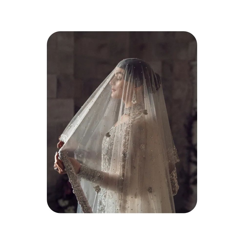 Aiman Khan & Muneeb Butt Beautiful Bridal Photoshoot for R-Sheen