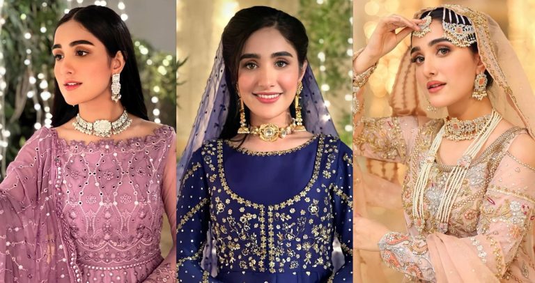 Aiza Awan’s Appealing Dresses From Yeh Na Thi Hamari Qismat