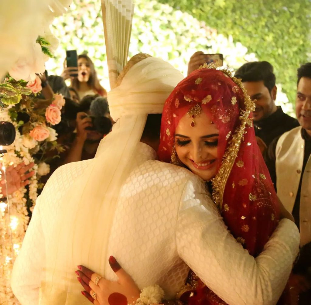 Shahood Alvi's Daughter Areeba Alvi Wedding Pictures