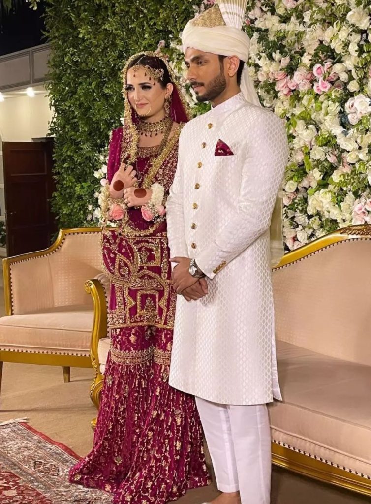 Shahood Alvi's Daughter Areeba Alvi Wedding Pictures