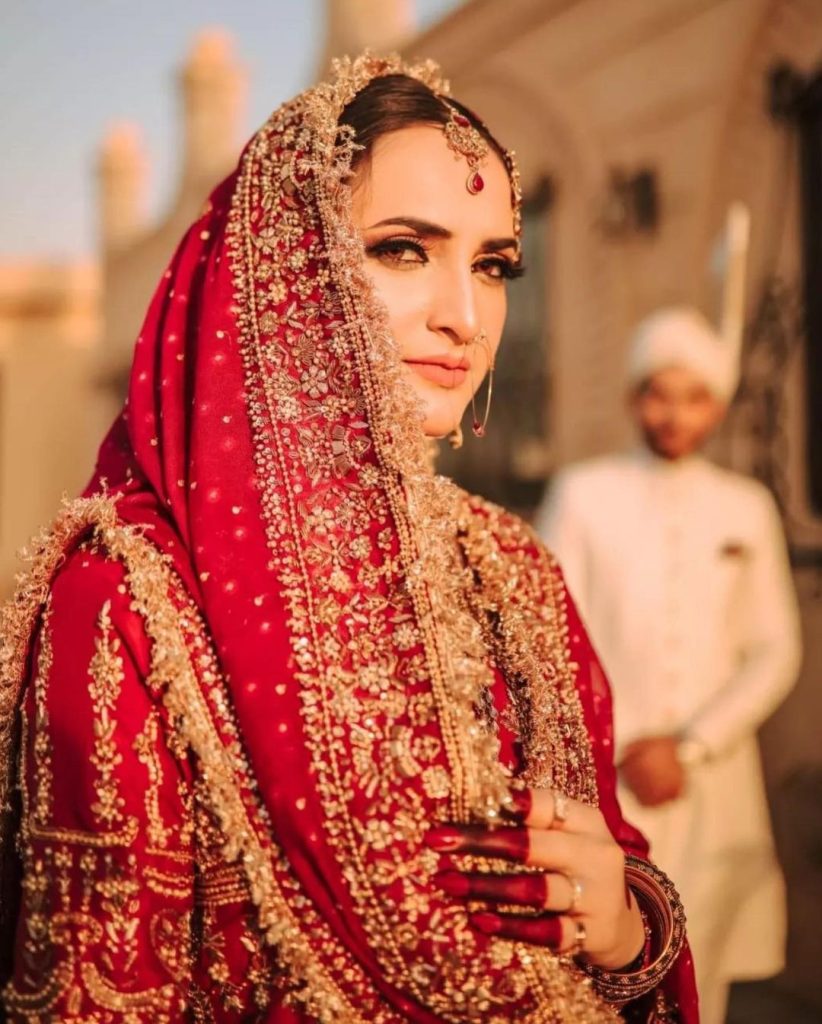 Shahood Alvi's Daughter Areeba Alvi Wedding Pictures