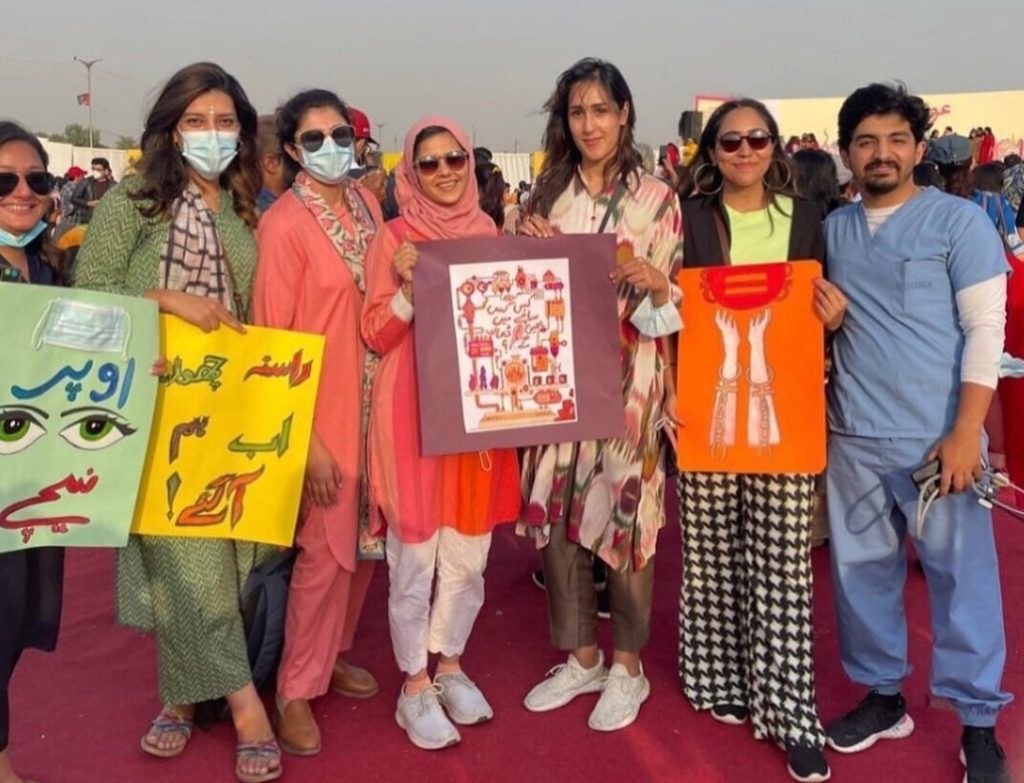 Highlights From Aurat March 2022