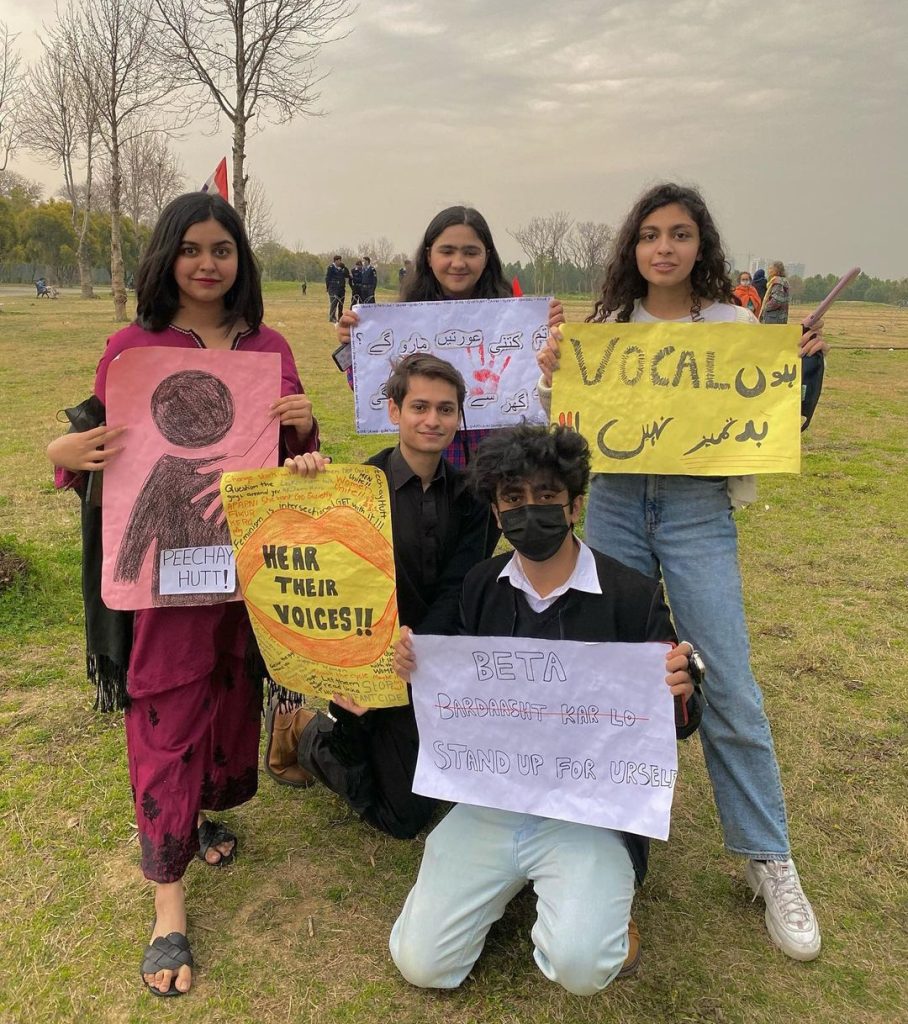 Highlights From Aurat March 2022