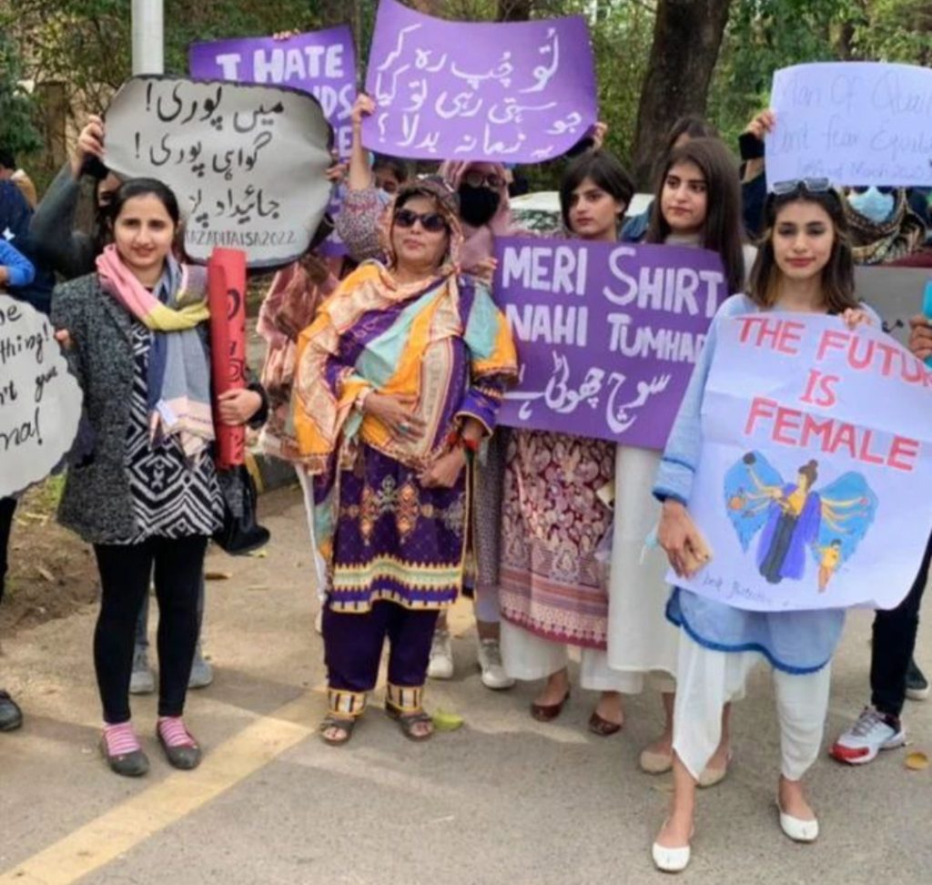 Highlights From Aurat March 2022