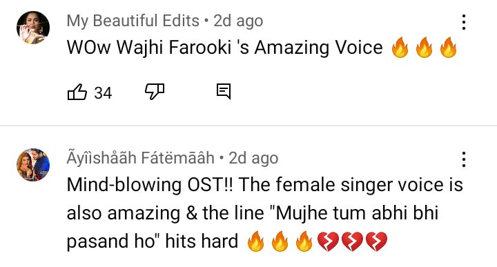 Badzaat OST Out-Public Reacts