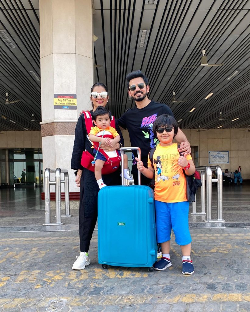 Bilal Qureshi's Recent Travelling Pictures With Family