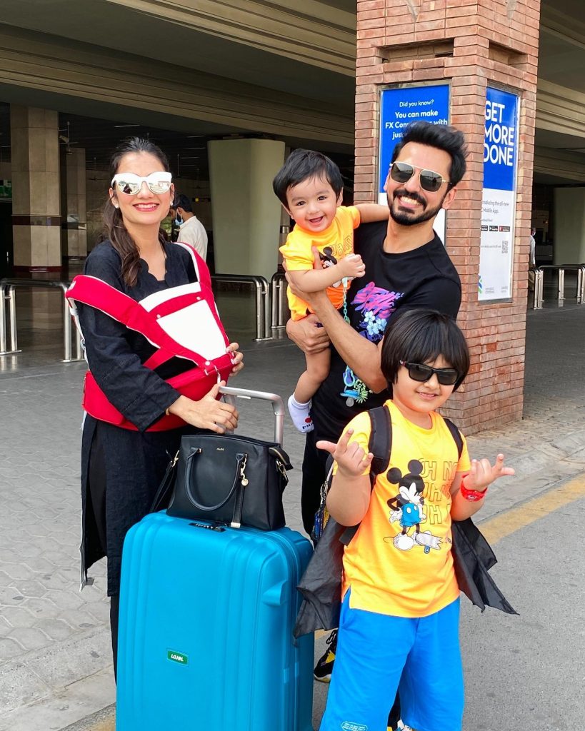 Bilal Qureshi's Recent Travelling Pictures With Family