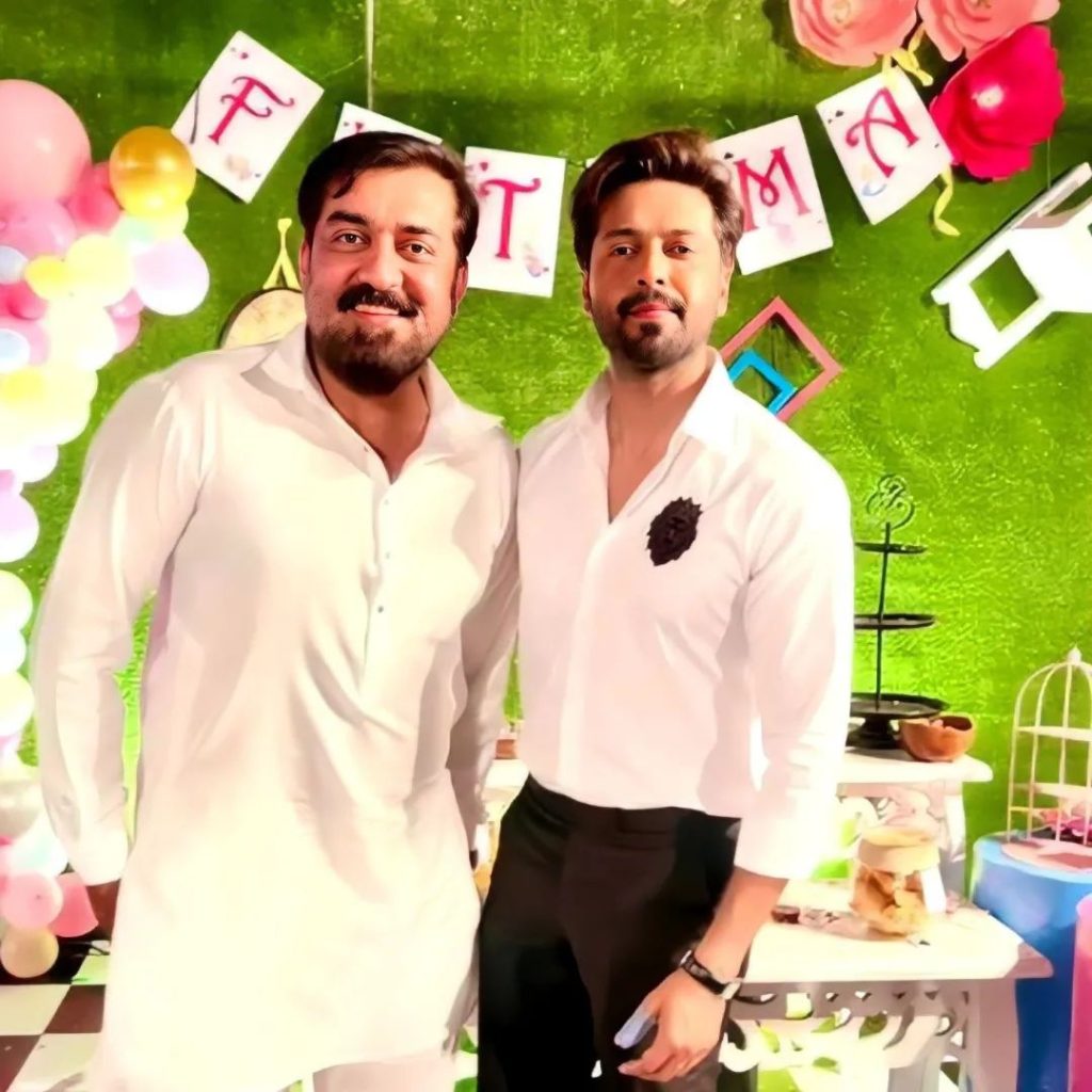 Fahad Mustafa Celebrates Daughter's Birthday | Reviewit.pk