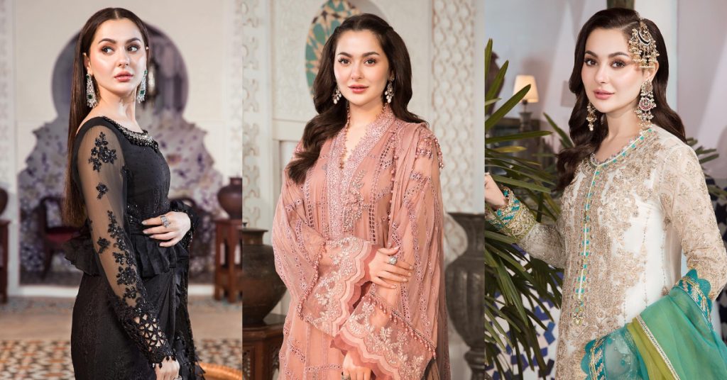 Maria. B Eid Collection’22 Featuring Hania Aamir