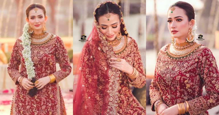 Sana Javed Flaunts Royalty In Her Latest Bridal Shoot