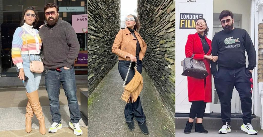 Nida Yasir And Yasir Nawaz's Bewitching Clicks From UK