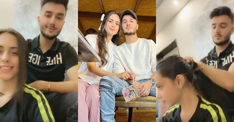Public Reacts To Shahveer Jafry’s Romantic Video With Wife