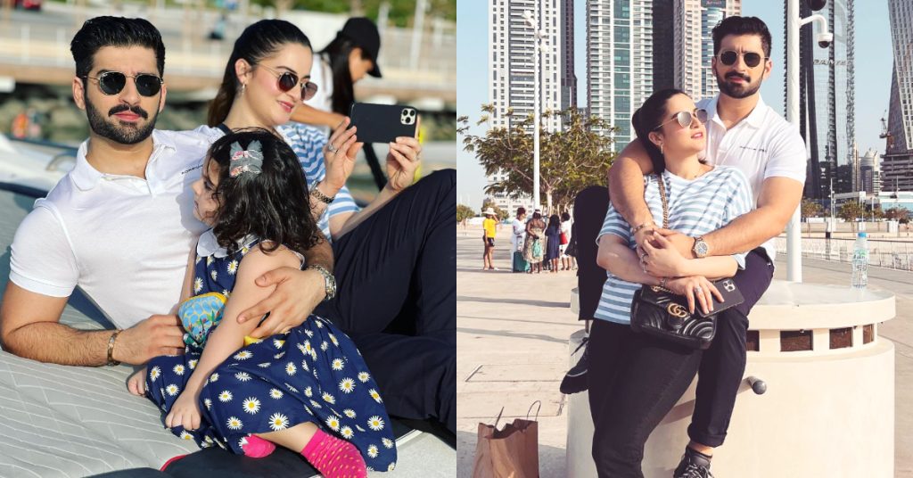 Aiman Khan And Muneeb Butt’s Recent Bewitching Clicks From Dubai