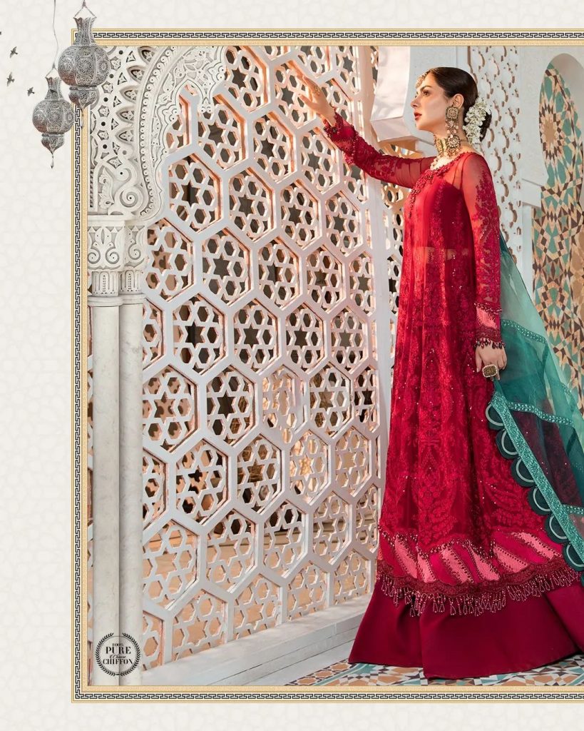 Maria. B Eid Collection’22 Featuring Hania Aamir