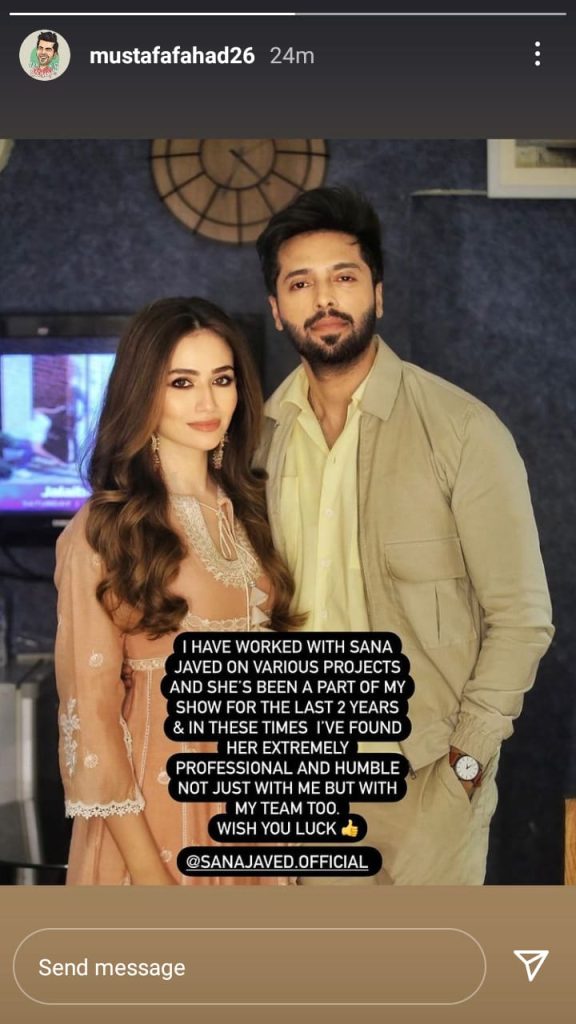 Nadeem Baig & Fahad Mustafa Face Backlash For Supporting Sana Javed