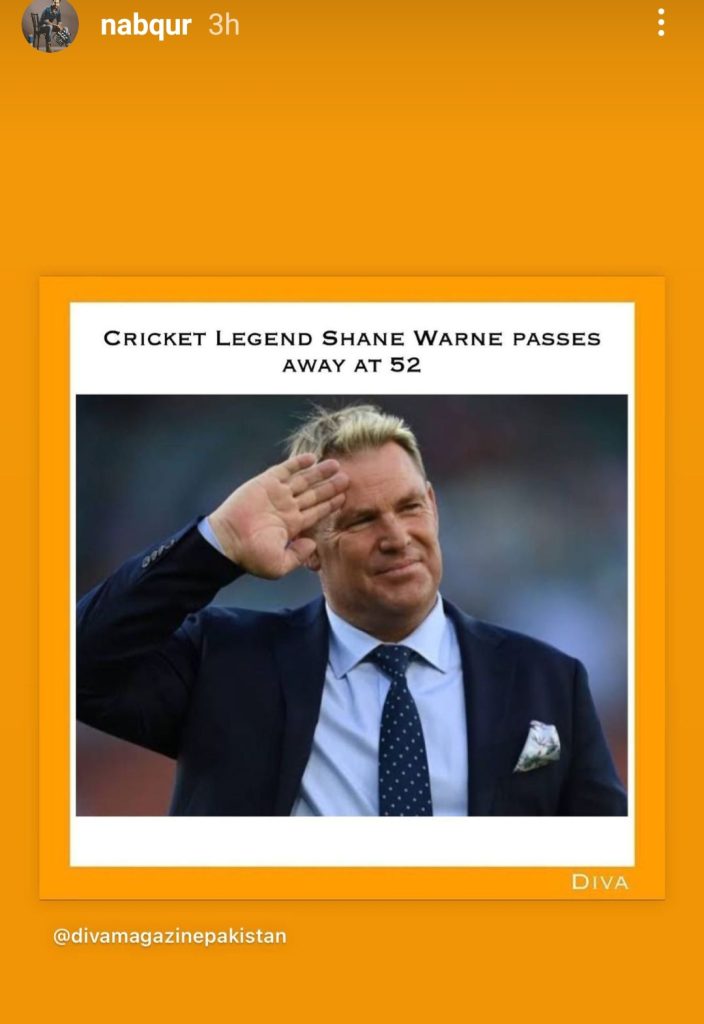 Pakistani Celebrities Extend Condolences On Shane Warne's Untimely Death