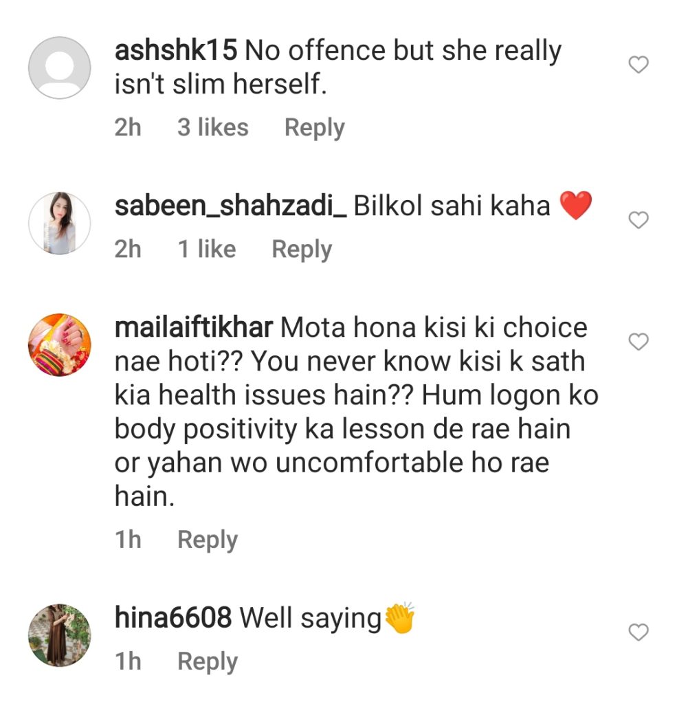 Naima Khan's Rude Remarks About Overweight Actresses Ignite Criticism