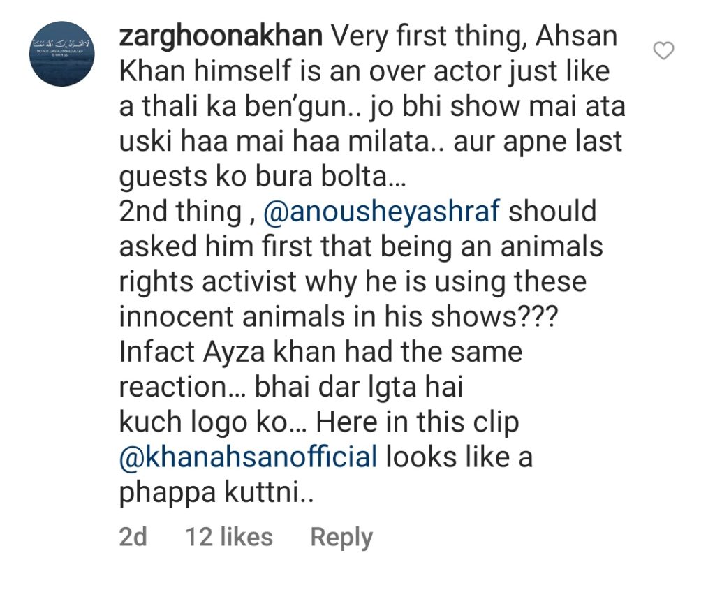 Ahsan Khan Criticized For Taunting Maya Ali