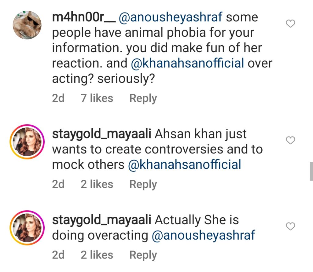 Ahsan Khan Criticized For Taunting Maya Ali