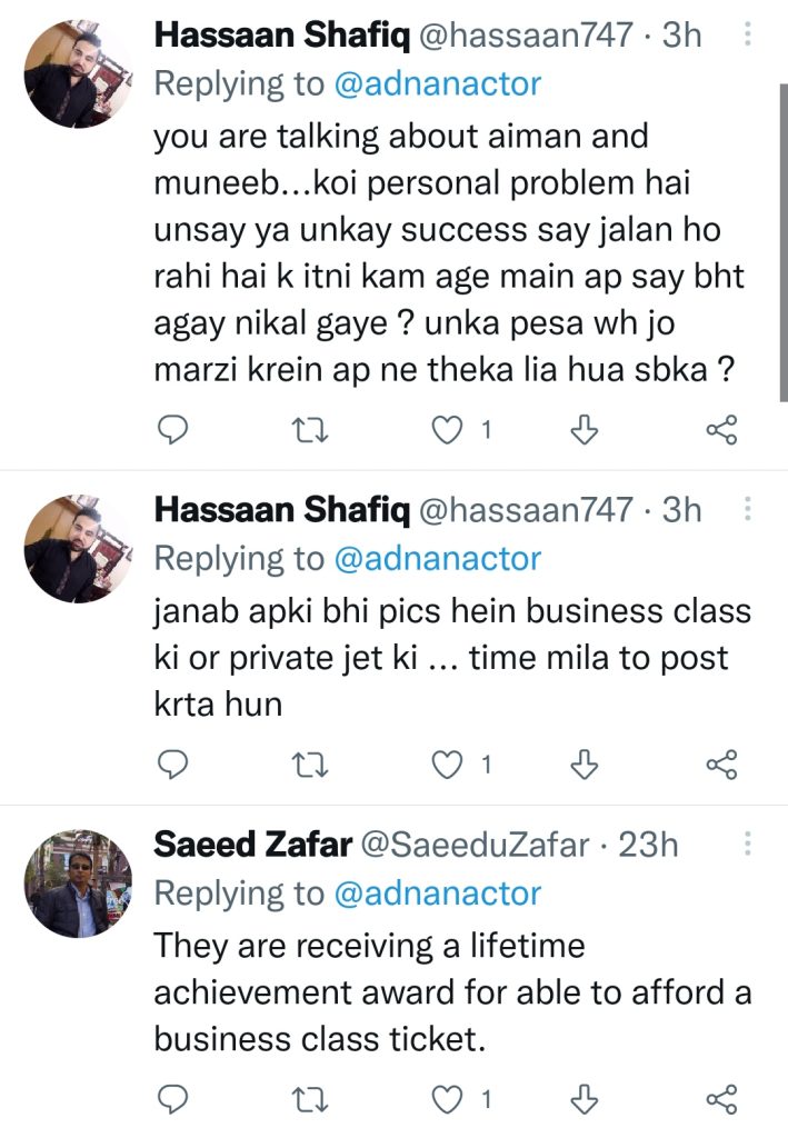 Adnan Siddiqui's Jibe at Actors Posting Business Class Passes Pictures