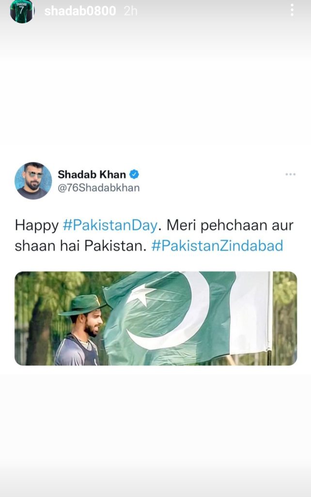 Celebrities Extend Heartwarming Wishes On Pakistan Day