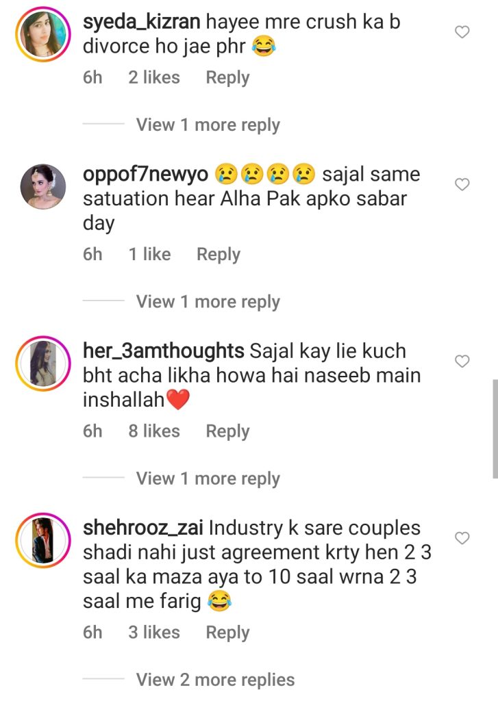 Public Reaction on Sajal & Ahad Divorce Confirmation