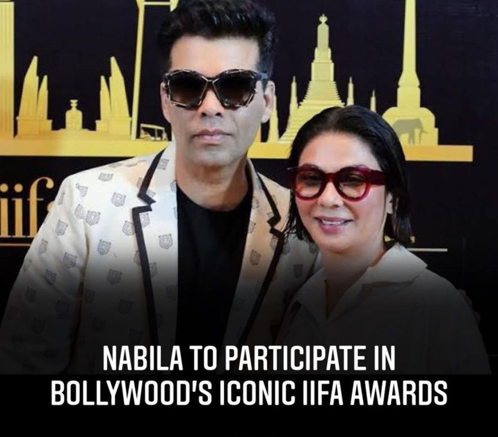 Nabila once Again to Take Part in IIFA