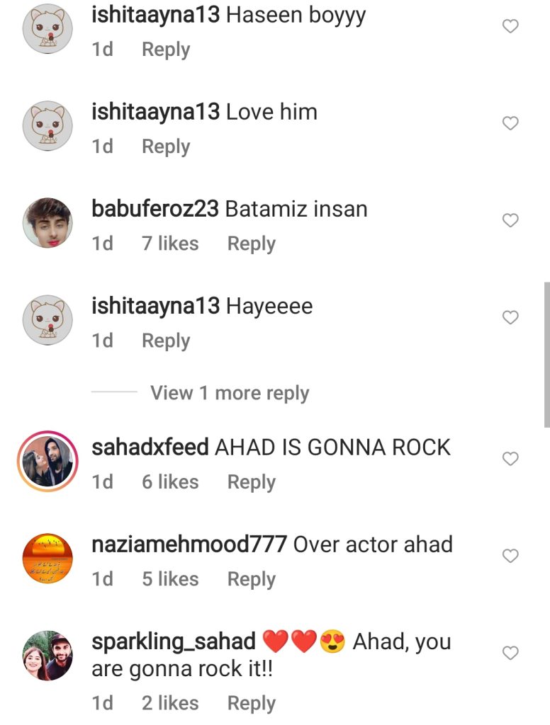 Fans reprimand Ahad Raza Mir after the release of Hum Tum poster