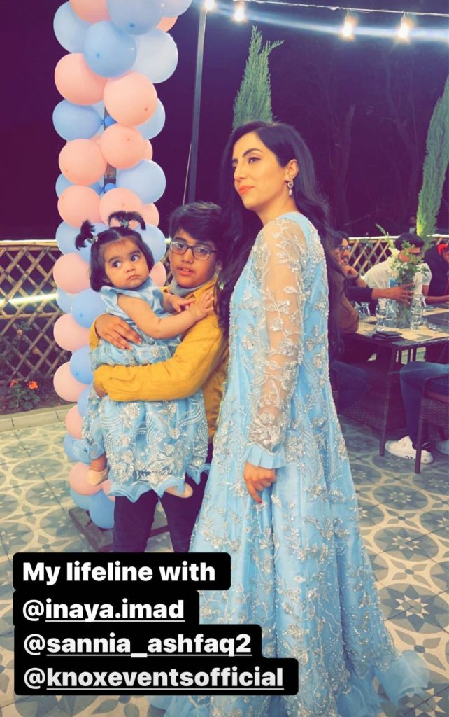 Pictures from Inaya Imad Wasim's First Birthday Party