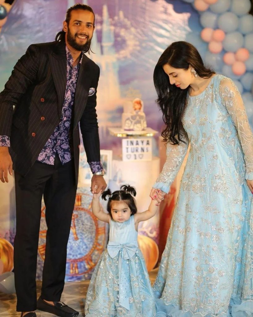 Pictures from Inaya Imad Wasim's First Birthday Party