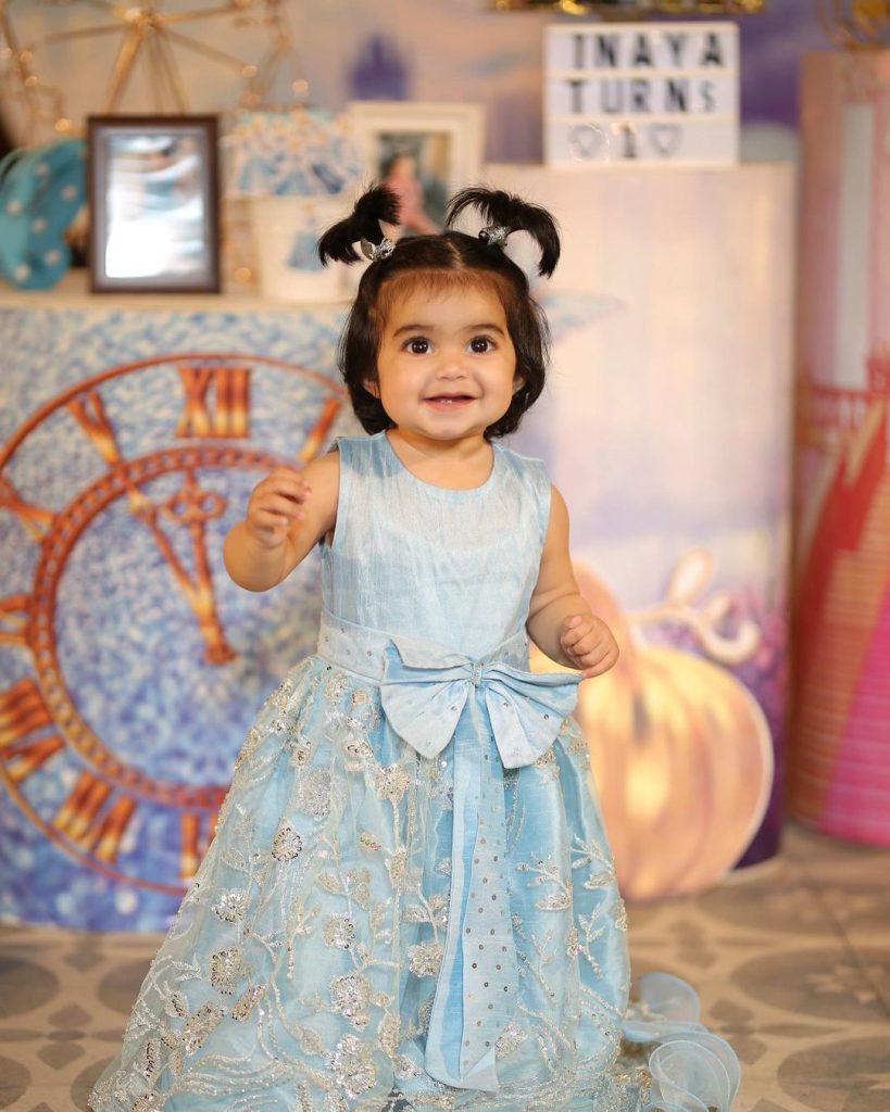 Pictures from Inaya Imad Wasim's First Birthday Party