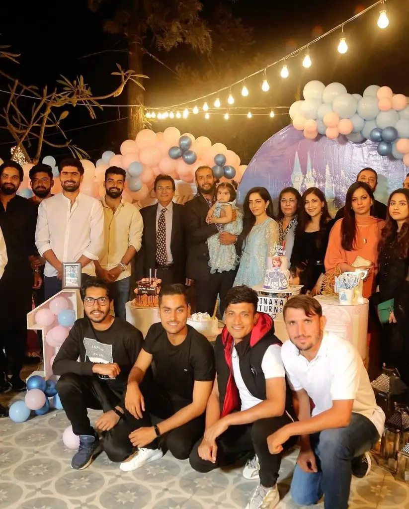 Pictures from Inaya Imad Wasim's First Birthday Party