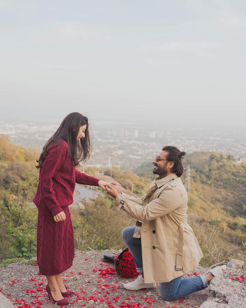 Mariyam Nafees Shares Engagement Pictures