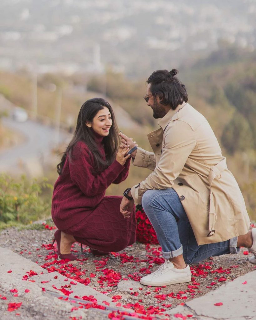 Mariyam Nafees Shares Engagement Pictures