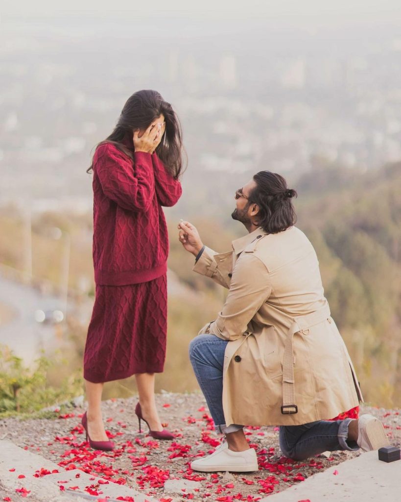 Mariyam Nafees Shares Engagement Pictures