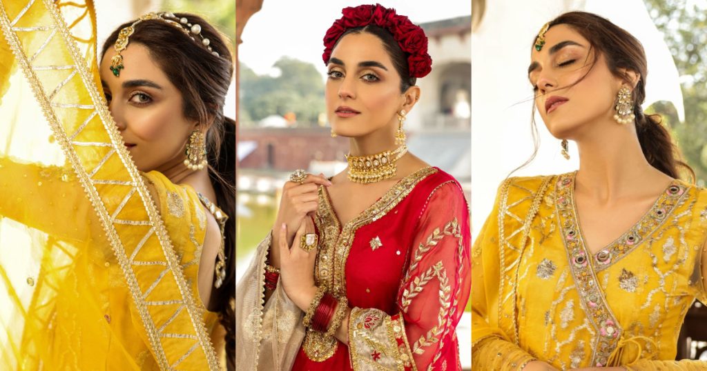 Maya Ali Looks Gorgeous In Traditional Maya Pret