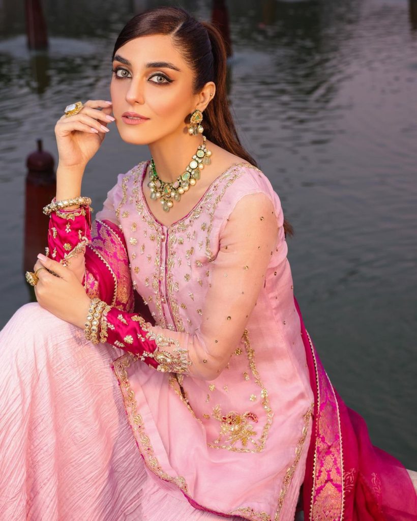 Maya Ali Latest Pictures For Maya Pret Eid Collection