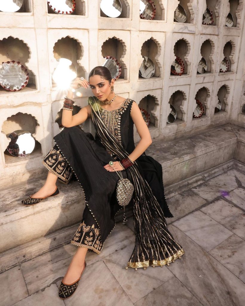 Maya Ali Latest Photoshoot For Maya Pret Eid Collection