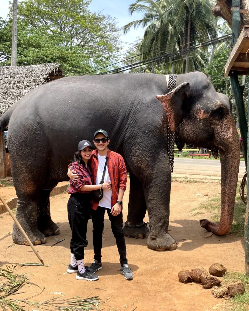 Actor Nabeel Bin Shahid Vacationing With Wife In Sri Lanka - Beautiful Pictures