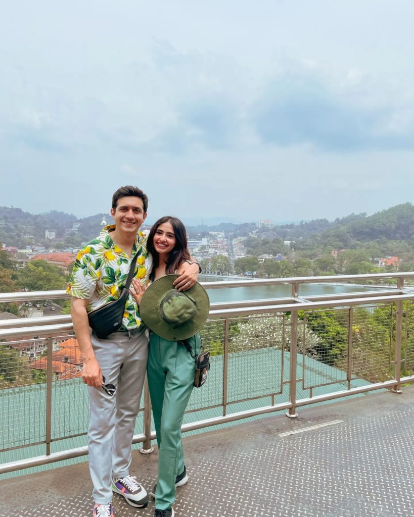 Actor Nabeel Bin Shahid Vacationing With Wife In Sri Lanka - Beautiful Pictures