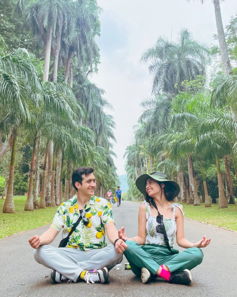 Actor Nabeel Bin Shahid Vacationing With Wife In Sri Lanka - Beautiful Pictures