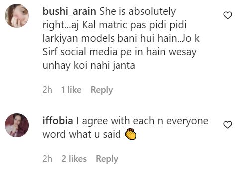 Nadia Hussain Clears The Air Regarding Her Recent Statement Against Models