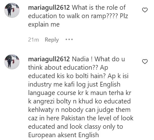 Nadia Hussain Clears The Air Regarding Her Recent Statement Against Models