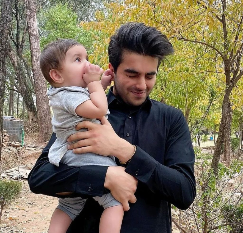 Naimal Khawar Shares Adorable Pictures of Little Son Mustafa Abbasi