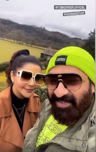 Nida Yasir And Yasir Nawaz's Bewitching Clicks From UK